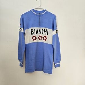 Bianchi Blue Long Sleeve Jersey